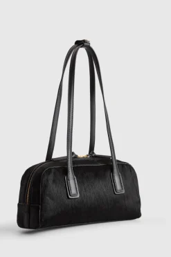 Anais Leather Bowling Bag