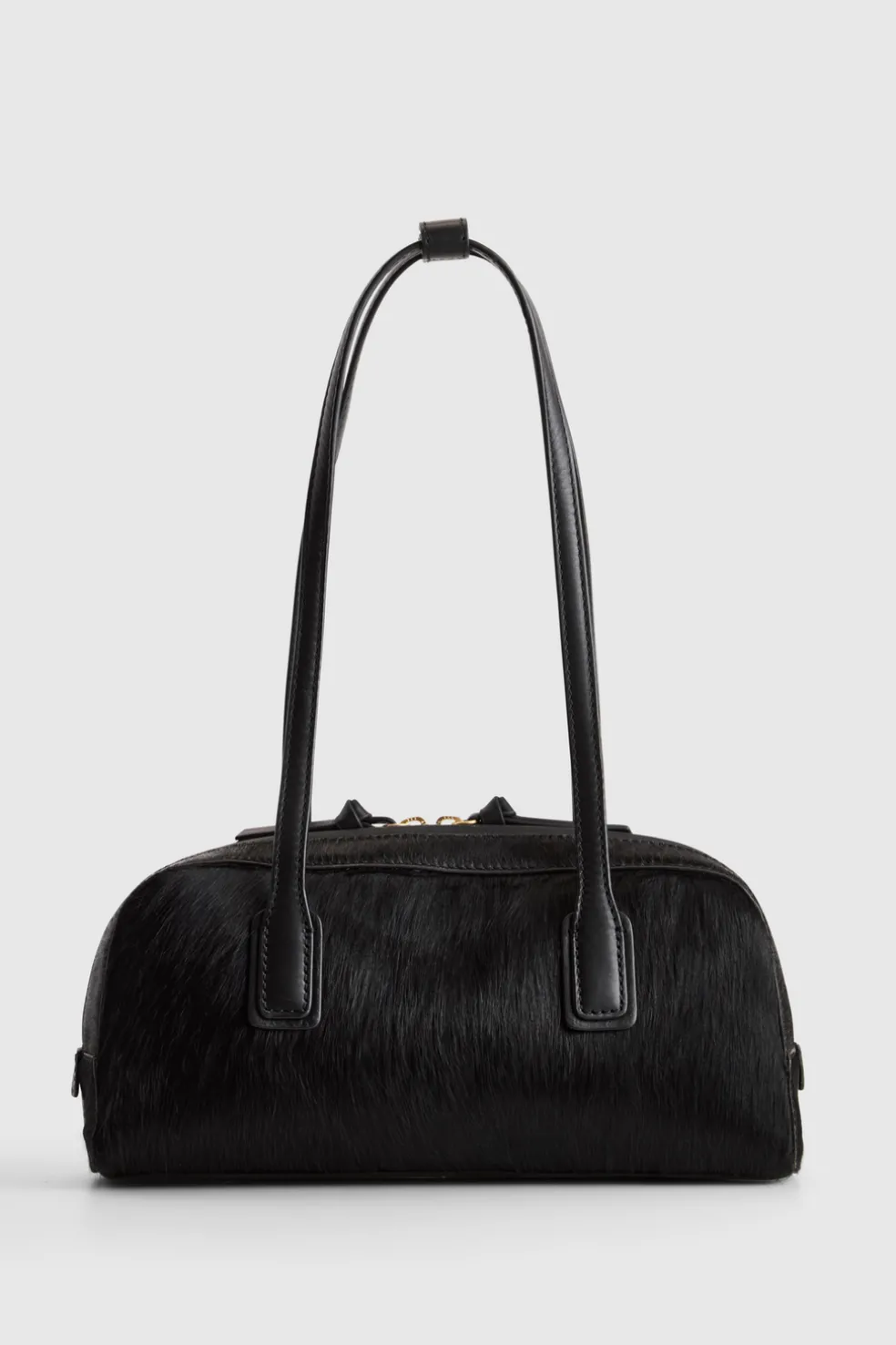 Anais Leather Bowling Bag
