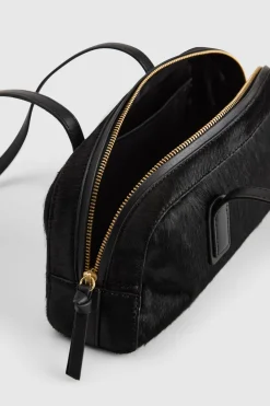 Anais Leather Bowling Bag