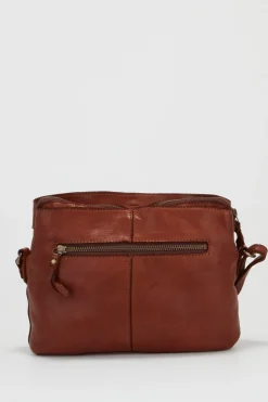 Ari Leather Tassel Crossbody Bag