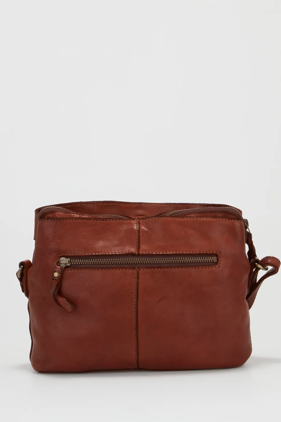 Ari Leather Tassel Crossbody Bag