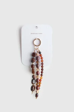 Beaded Dangle Bag Charm