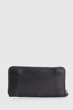 Cece Leather Large Tab Wallet