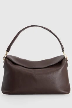 Clara Large Leather Shoulder Bag