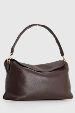 Clara Large Leather Shoulder Bag