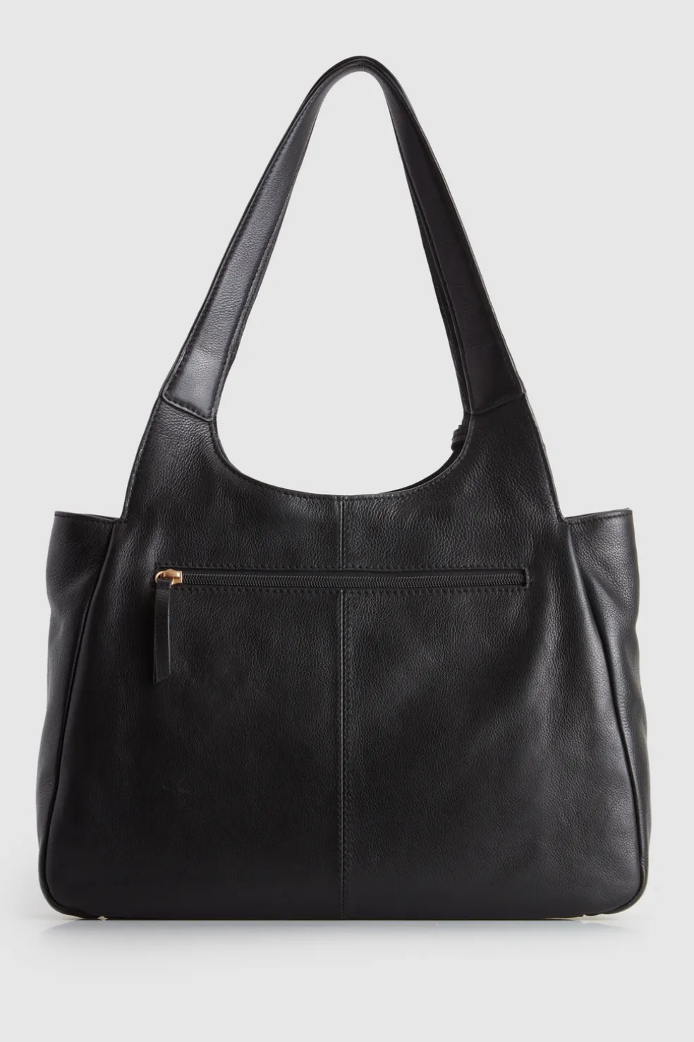 Clara Leather Charm Tote Bag