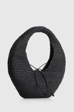 Clara Raffia Shoulder Bag