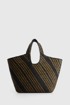 Clara Raffia Tote Bag