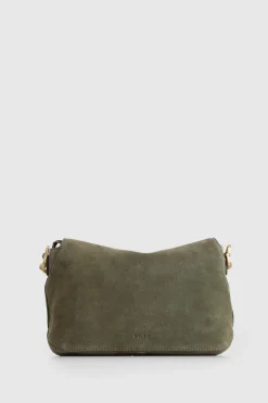 Clara Suede Leather Grab Bag