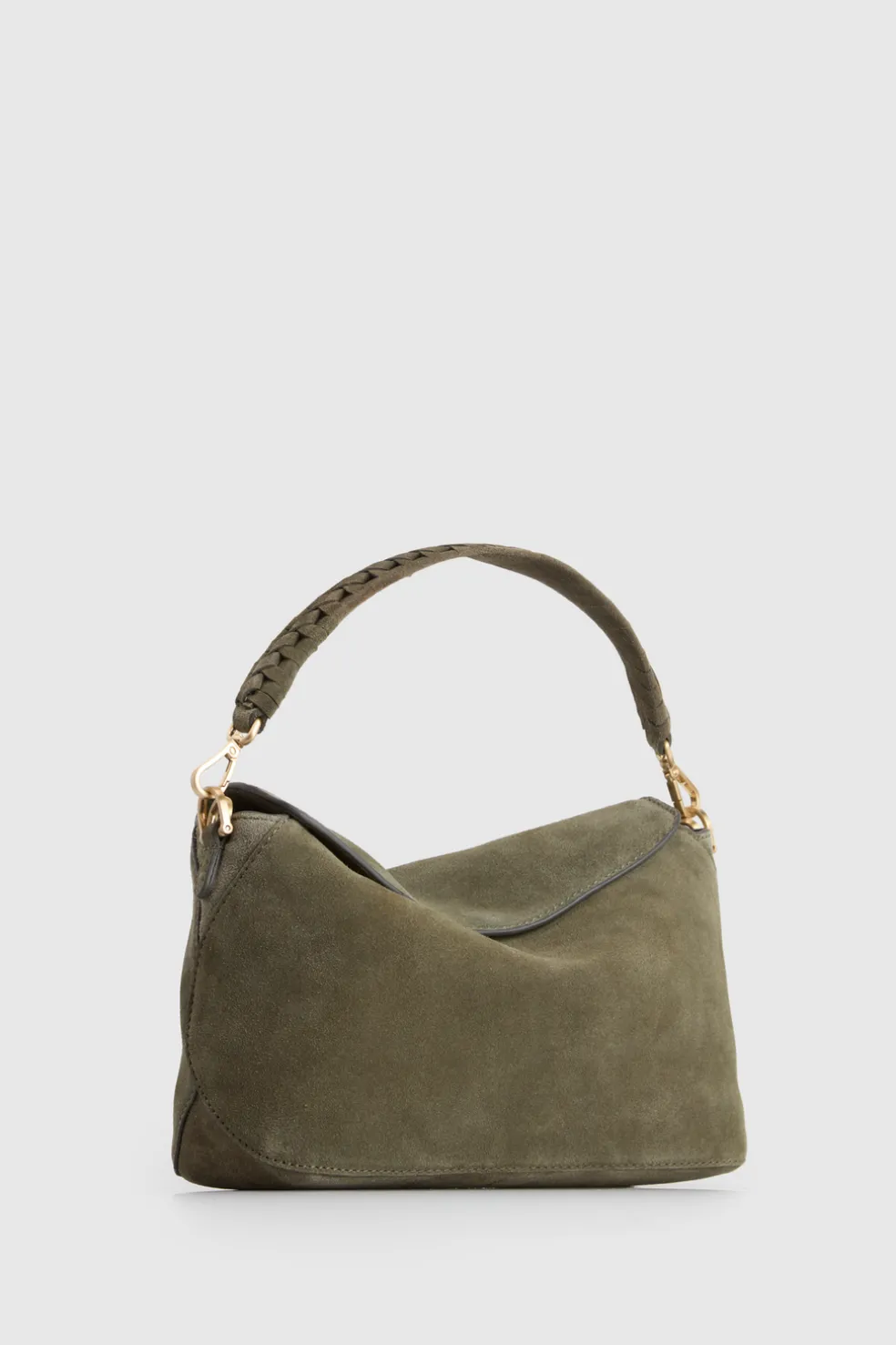 Clara Suede Leather Grab Bag
