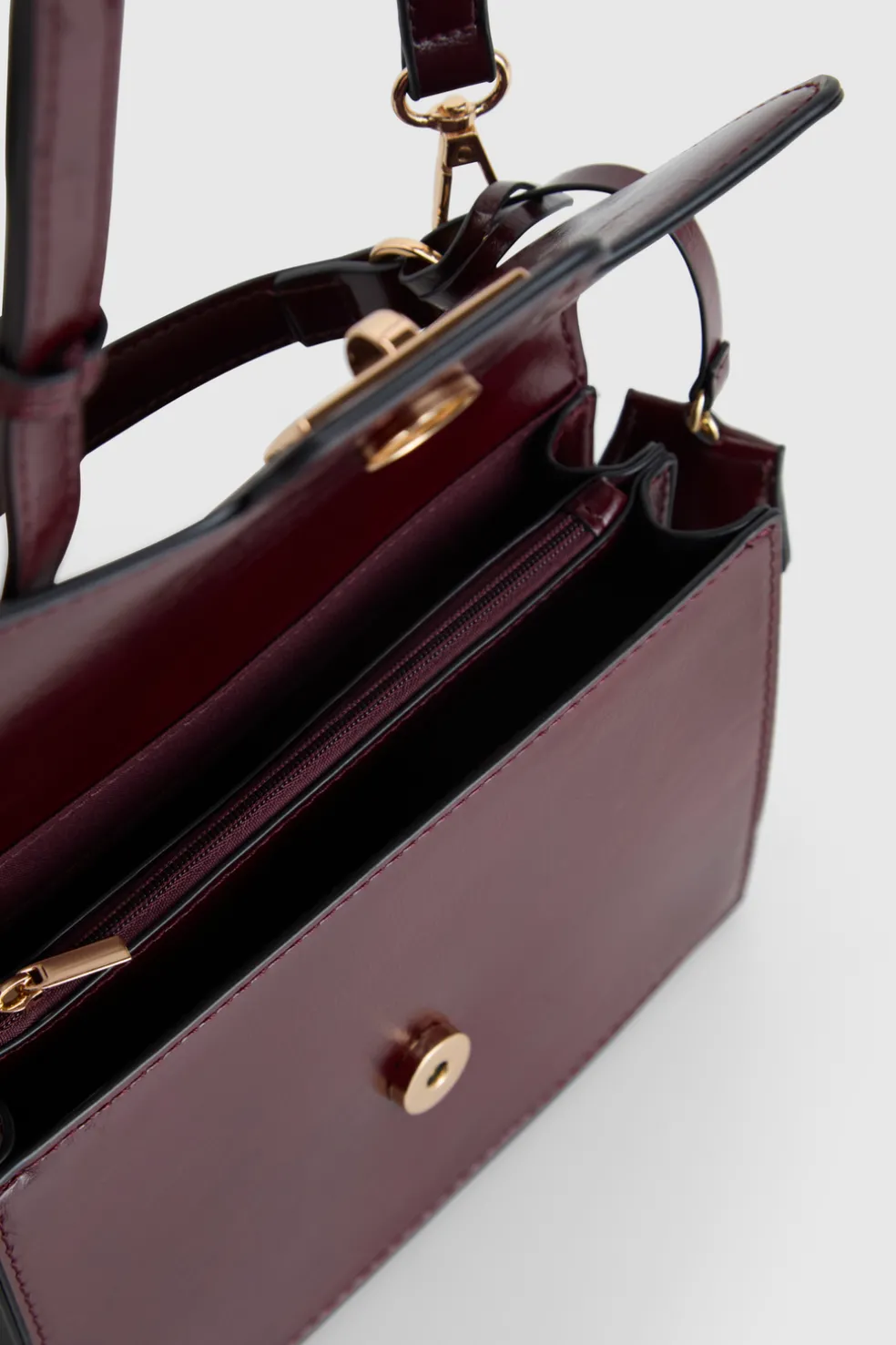 Cleo Flap Top Handle Bag