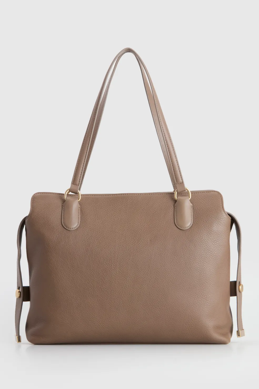 Clover Leather Work Tote Bag