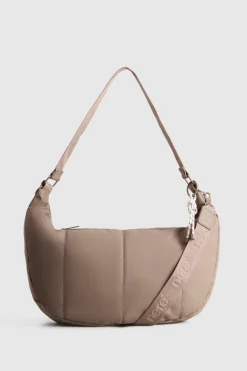 Coated Crescent Sling Bag