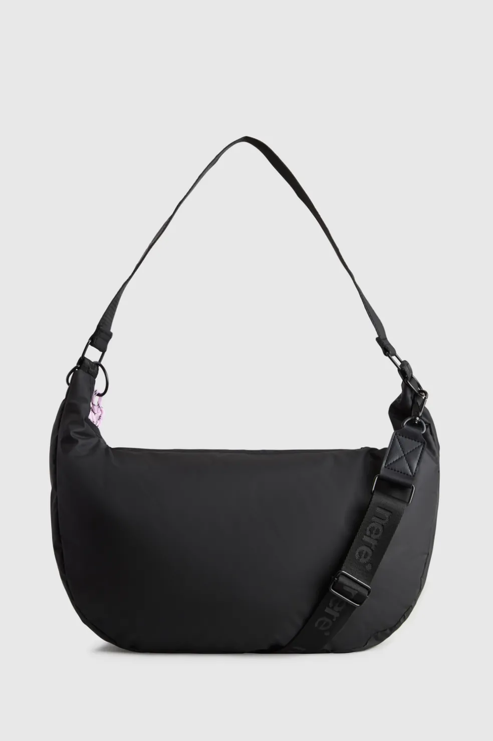 Coated Crescent Sling Bag