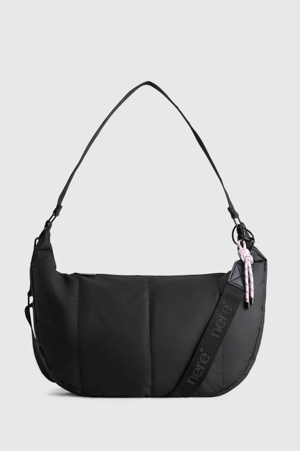 Coated Crescent Sling Bag