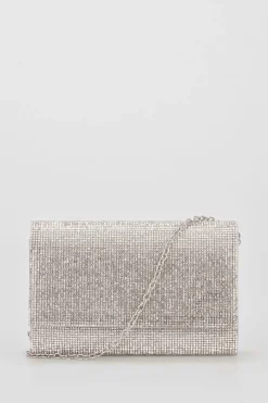 Diamante Clutch Bag