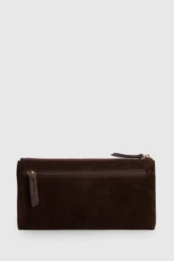 Emmy Suede Leather Medium Wallet