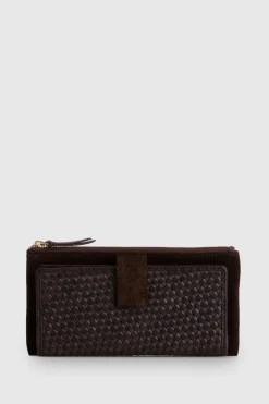 Emmy Suede Leather Medium Wallet