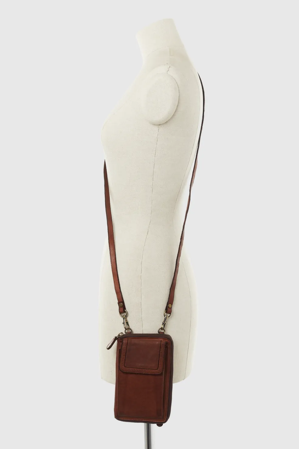 Esme Leather Phone Crossbody
