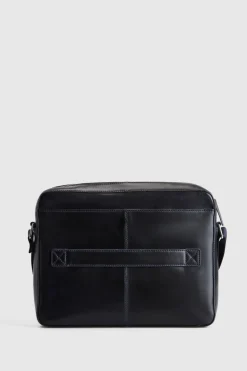 Ezra Leather EW Zip Satchel