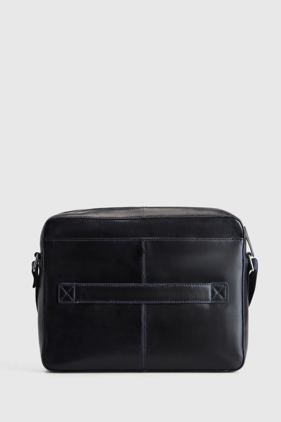 Ezra Leather EW Zip Satchel