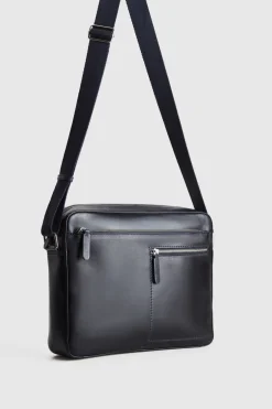 Ezra Leather EW Zip Satchel