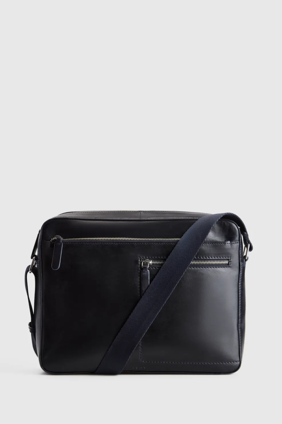 Ezra Leather EW Zip Satchel