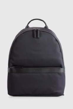 Finn Nylon/Leather Trim Backpack