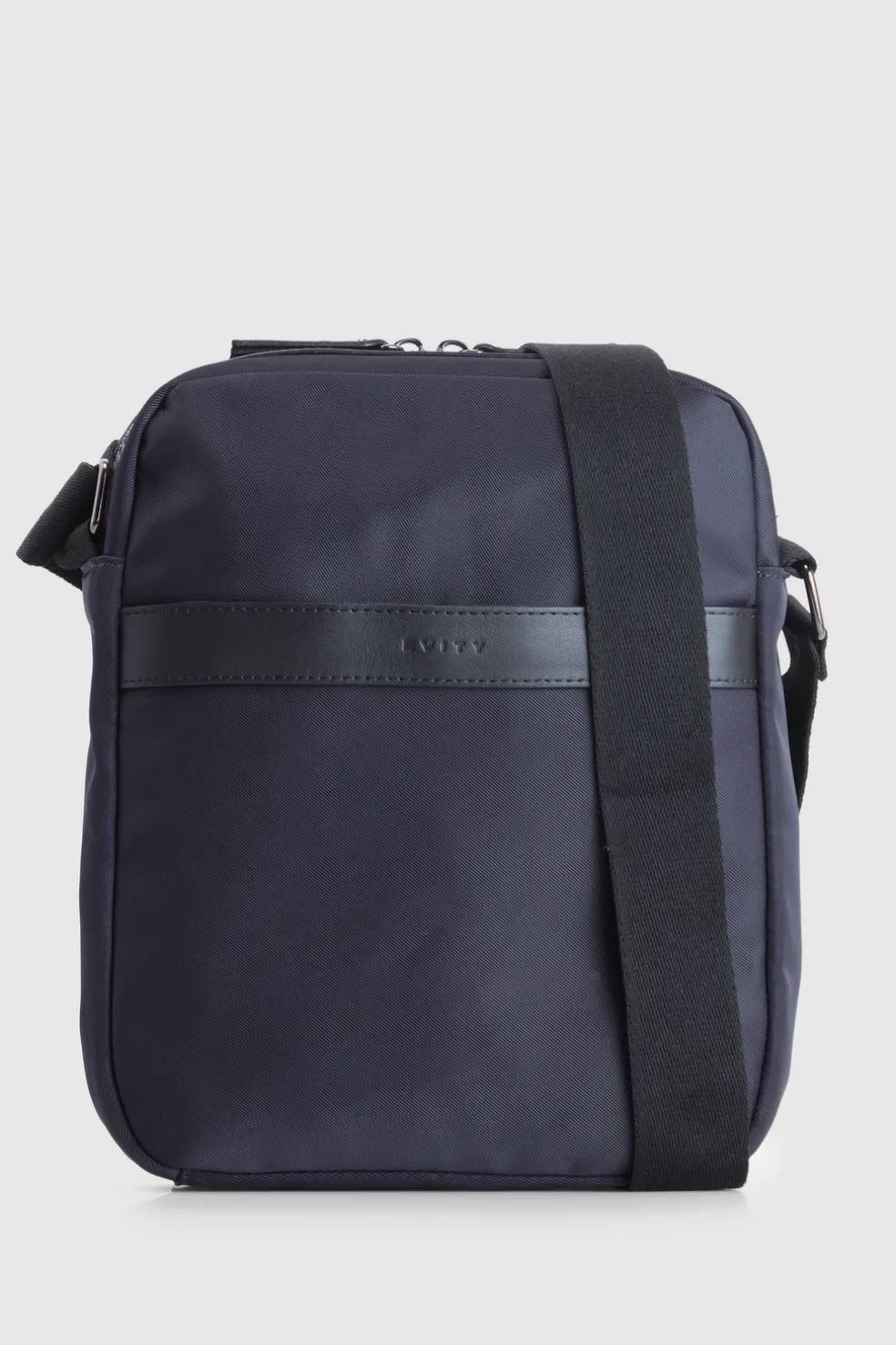 Finn Nylon/Leather Trim NS Satchel