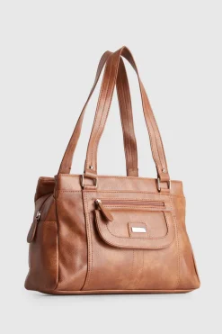 Flap Pocket 3C Tote Bag
