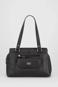 Flap Pocket Tote Bag
