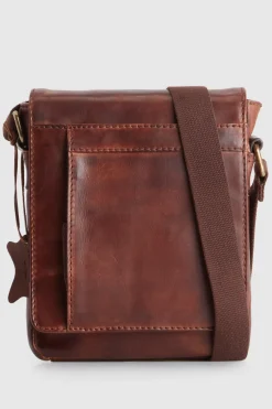 Flynn Leather N/S Satchel