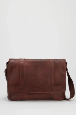 Flynn Leather Satchel