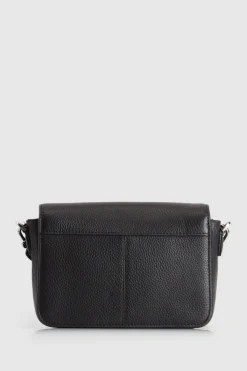 Grace Leather Flap Crossbody Bag