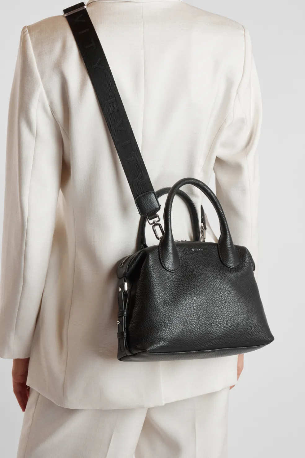 Grace Leather Midi Shopper Bag