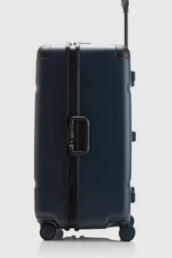 Heritage Stripe Trunk Suitcase