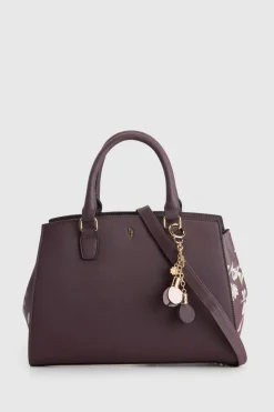 Iris Floral Tote Bag