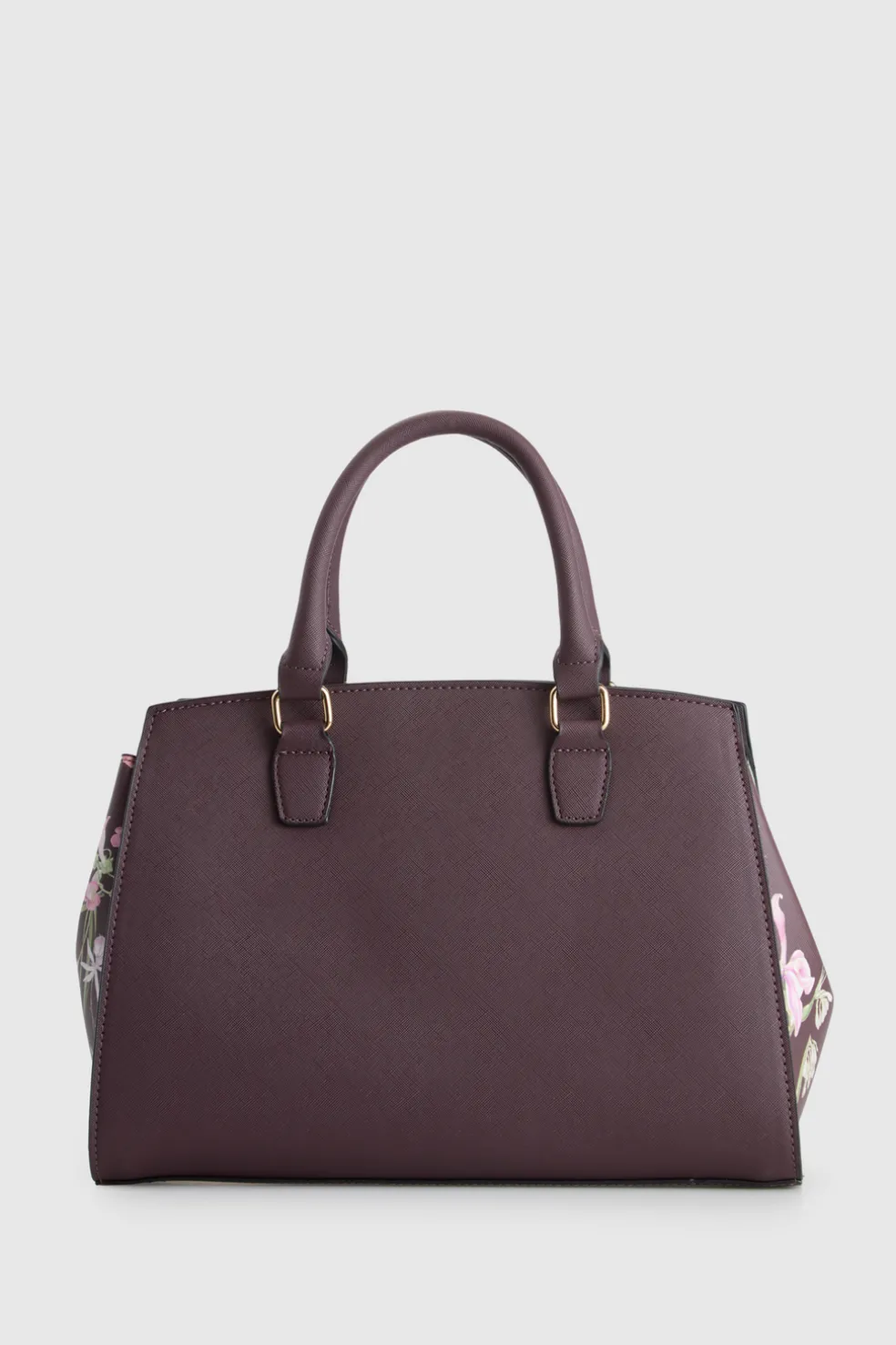 Iris Floral Tote Bag