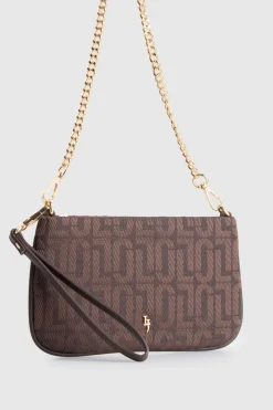 Jacquard Shoulder Pouch Bag