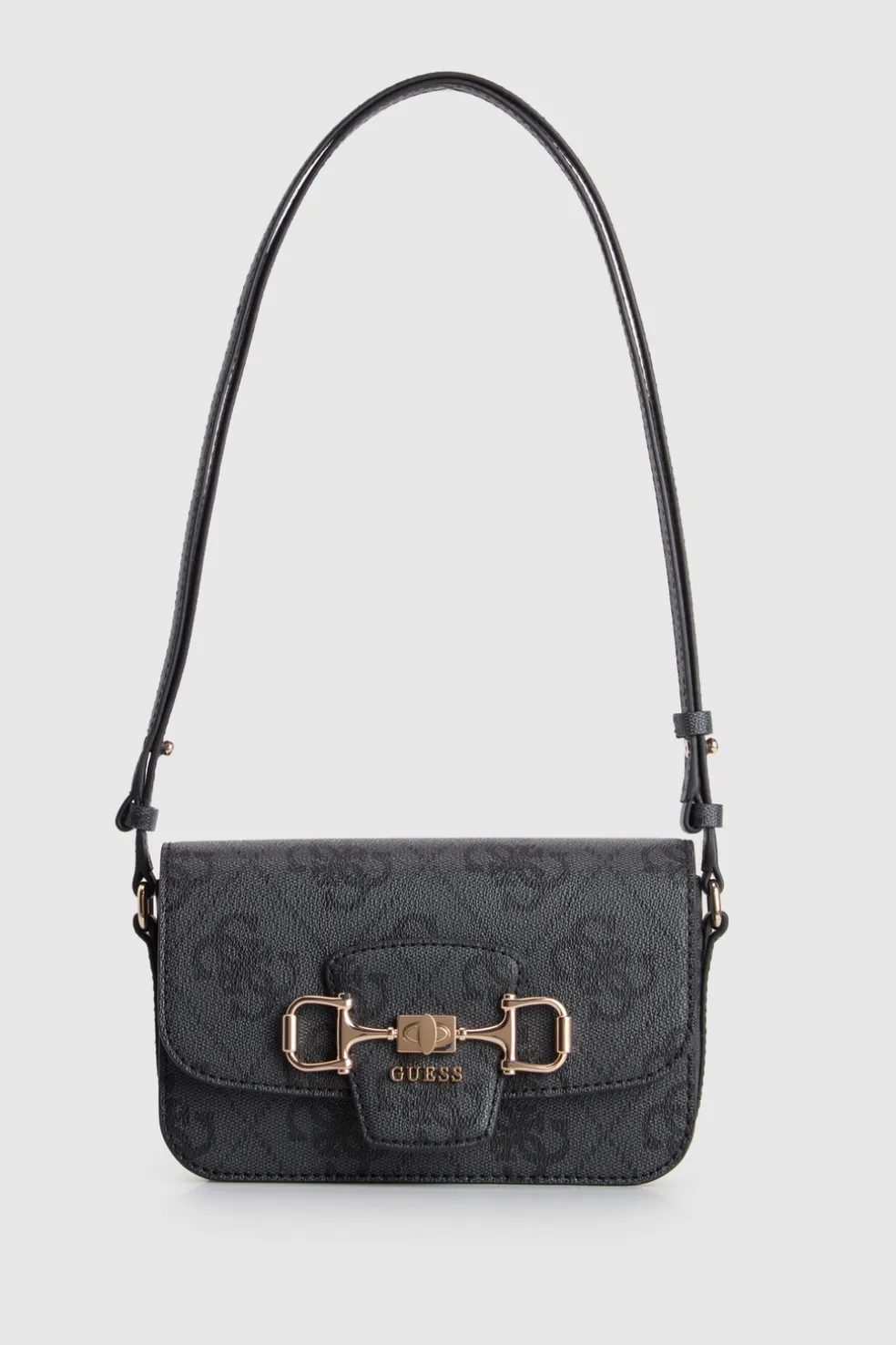 Janie Logo Flap Shoulder Bag