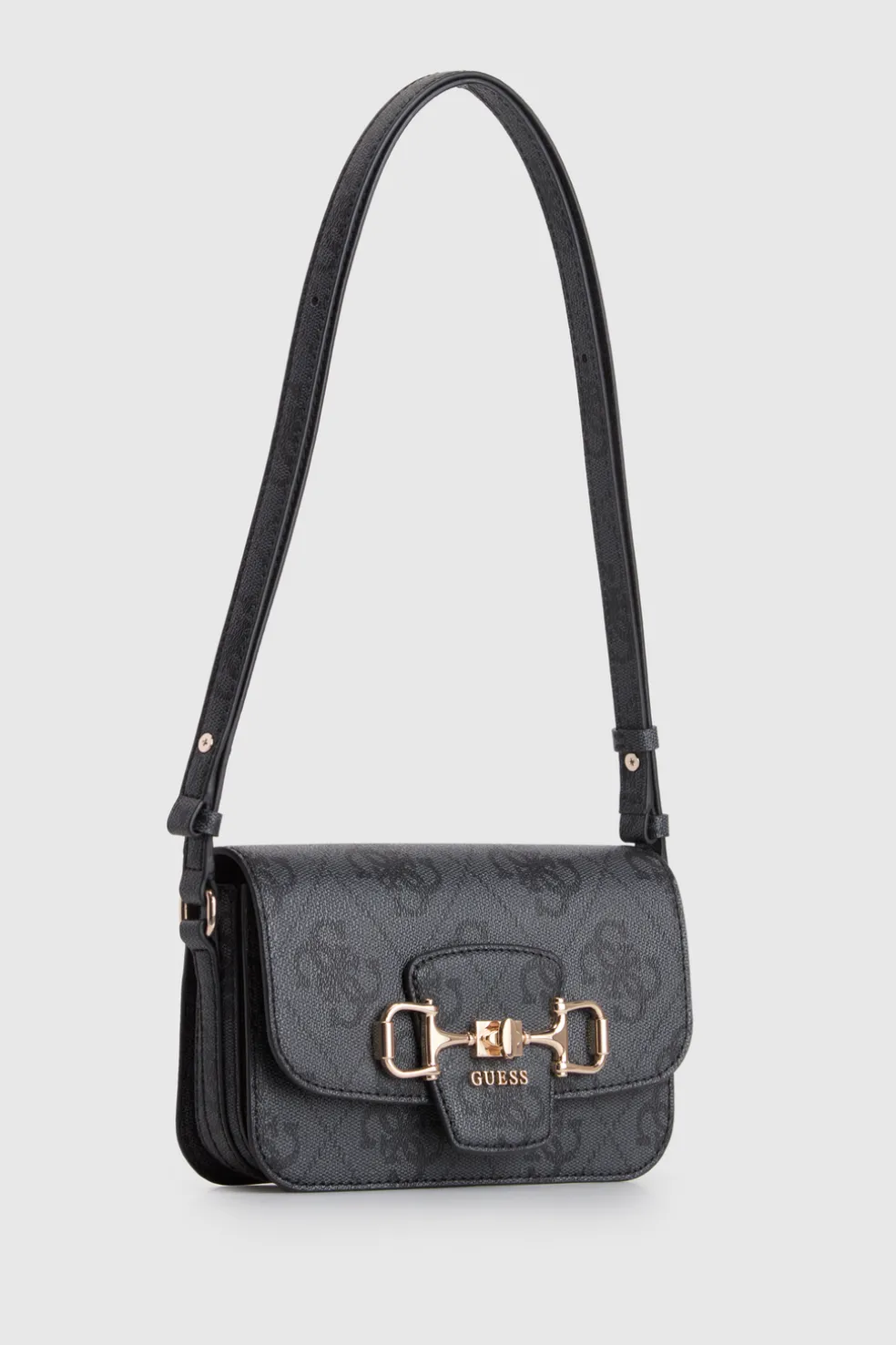Janie Logo Flap Shoulder Bag