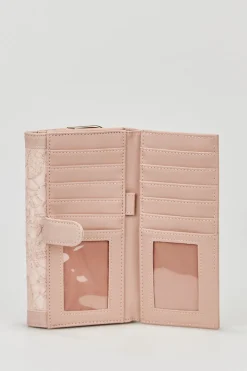 Lace Look Large Wallet