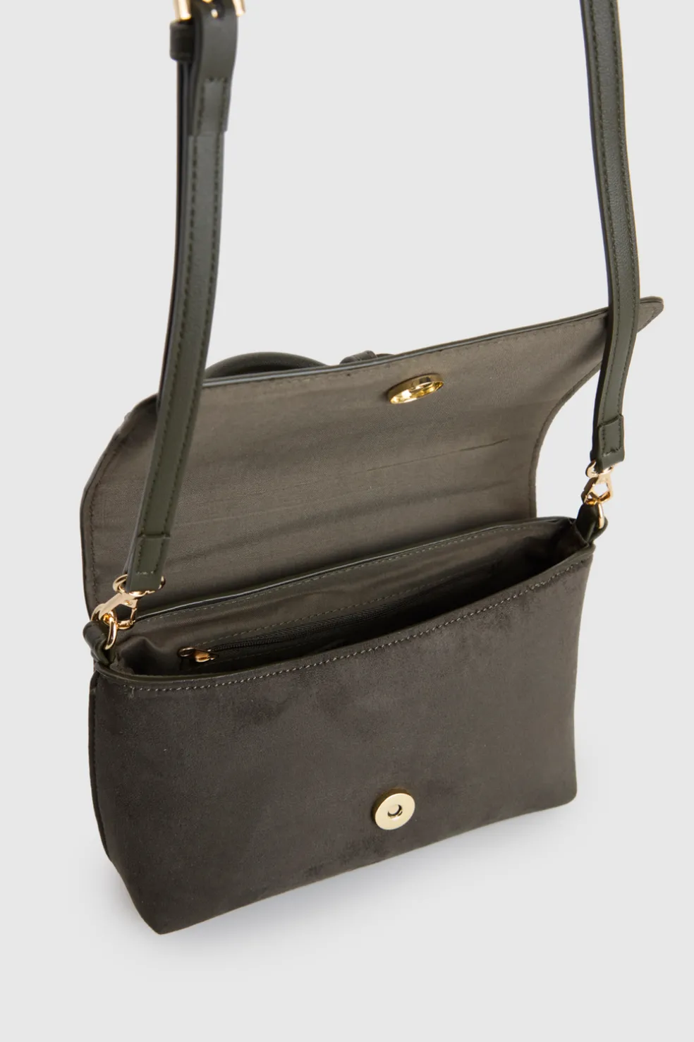Lana Suede Top Handle Bag