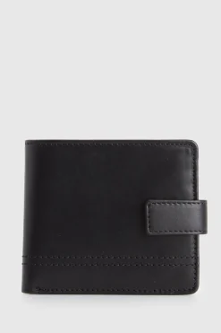 Leather Tab Wallet