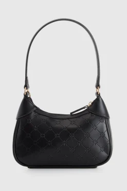 Logo Embossed Shoulder Bag