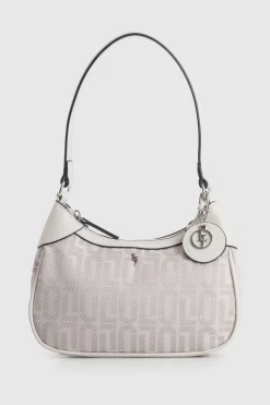 Logo Jacquard Shoulder Bag