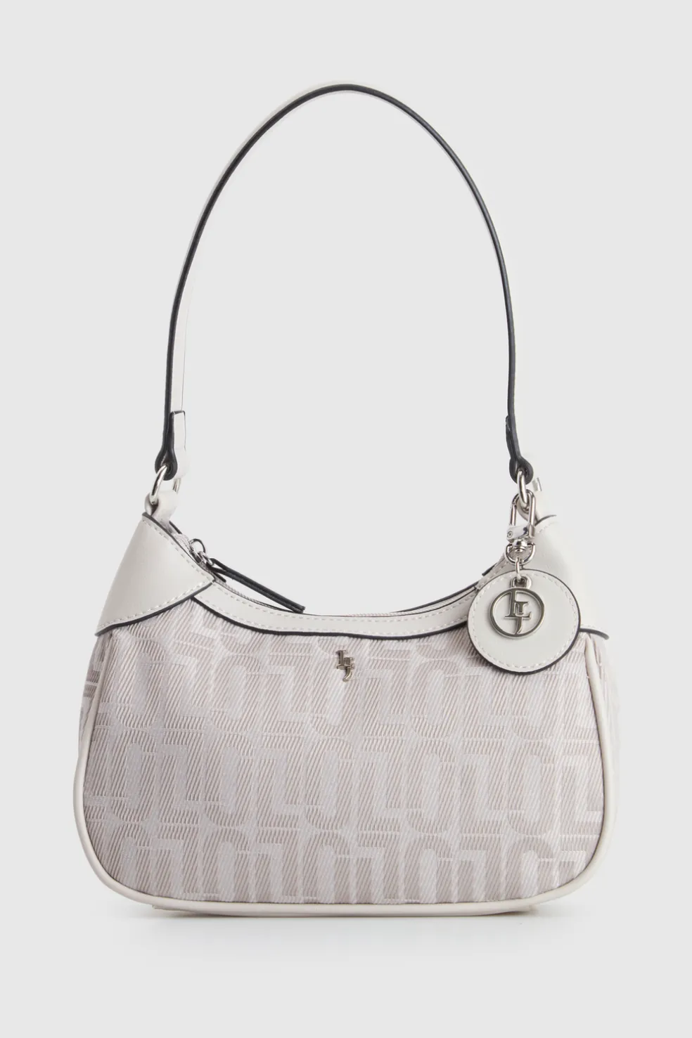 Logo Jacquard Shoulder Bag