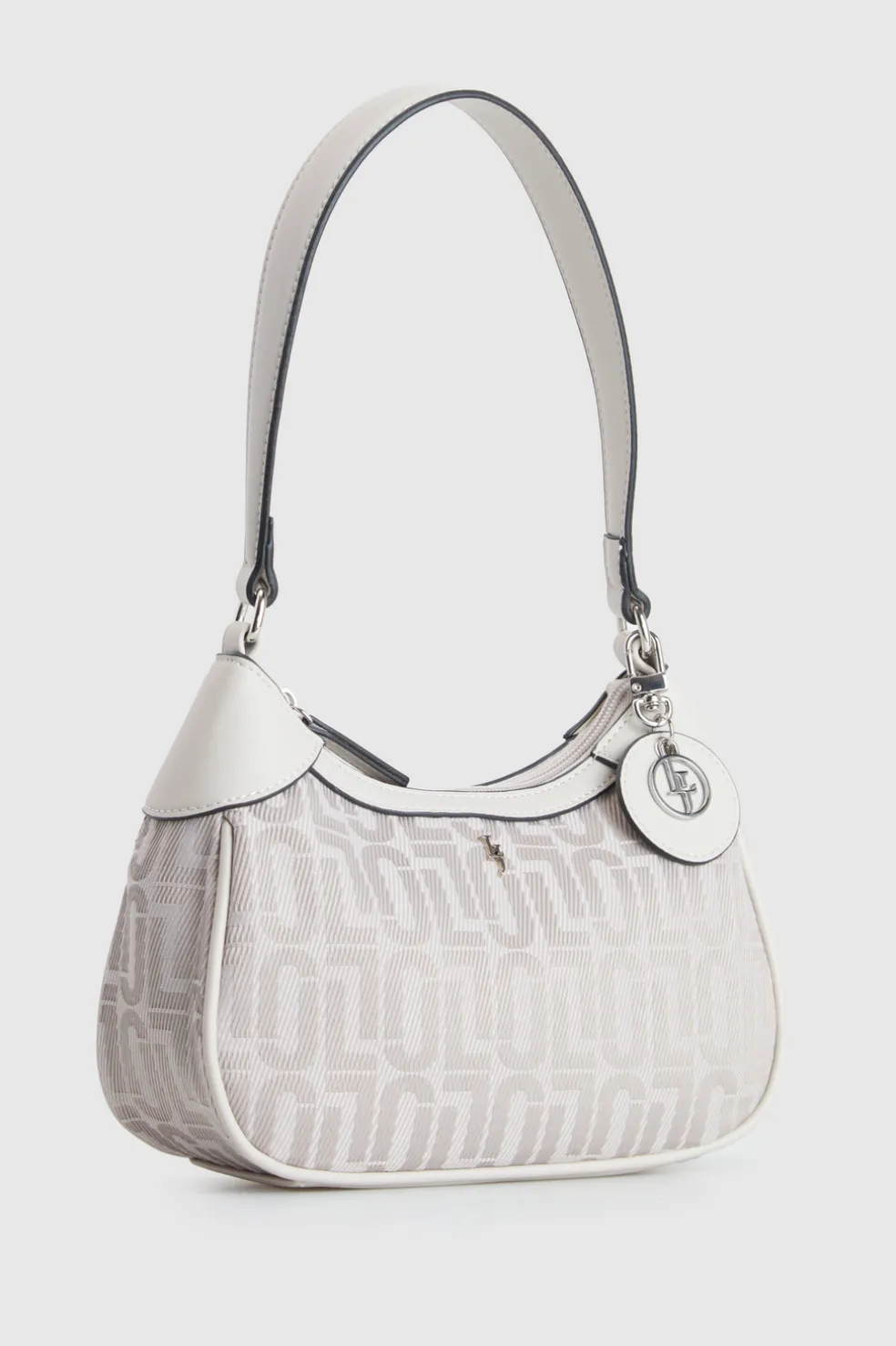 Logo Jacquard Shoulder Bag