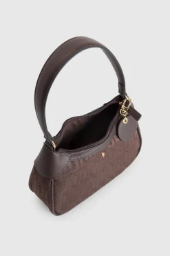 Logo Jacquard Shoulder Bag
