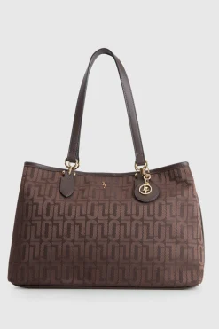 Logo Jacquard Tote Bag